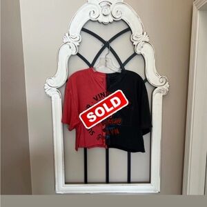 REVICE Cropped Vintage Tee- Size M